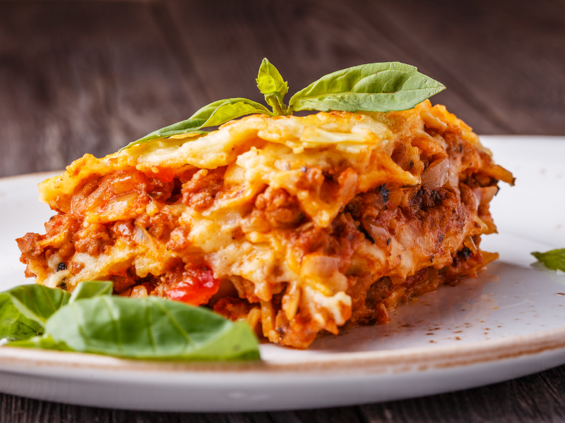 lasagna pregnant